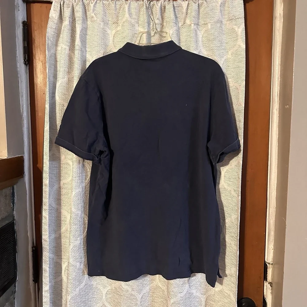 Y2K Nike Men's (XL)‎ Navy Embroidered Polo